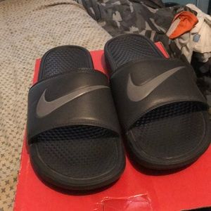 Used Nike slides